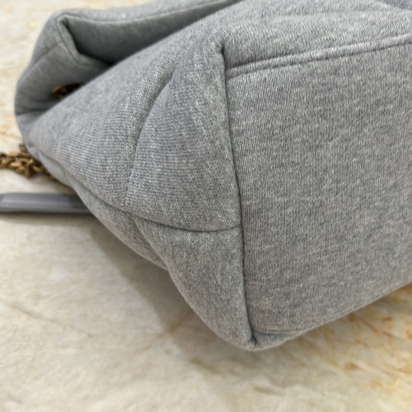 YSL med. Puffer chain Jersey bag - Picture 6 of 16